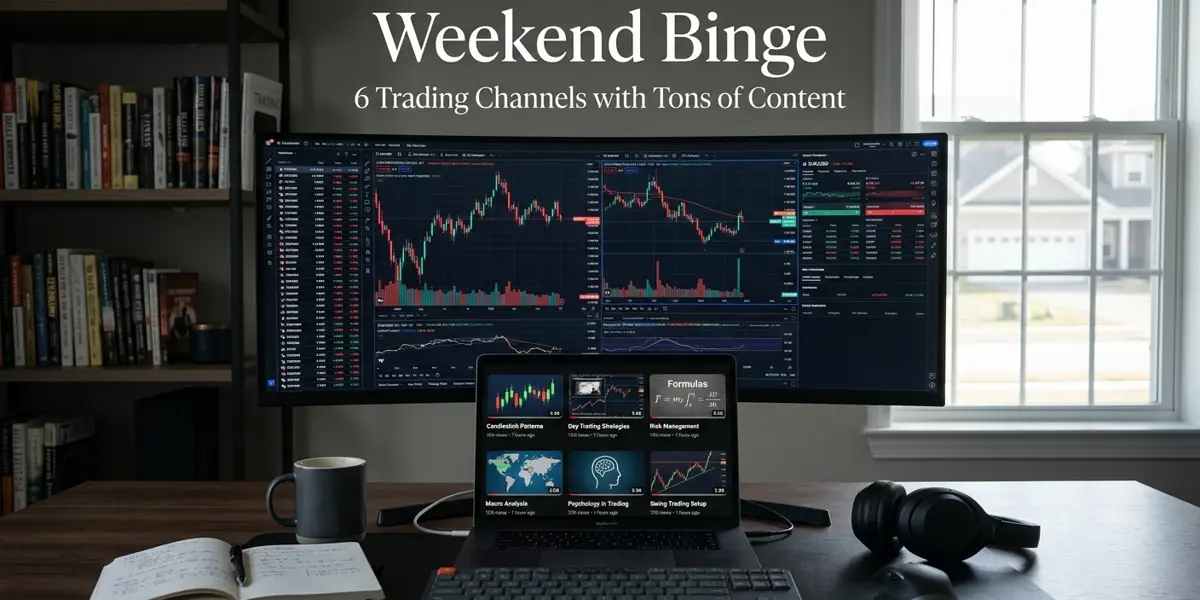Weekend Binge: 6 Trading Channels with Tons of Content