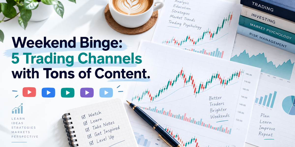 Weekend Binge: 5 Hidden Trading Channels with Tons of Content